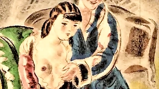 vintage erotic illustration